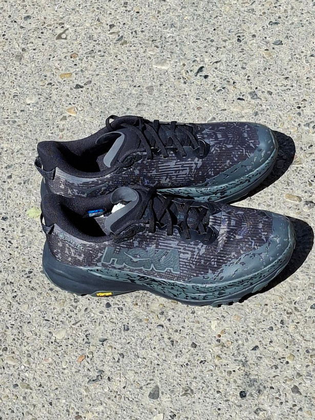 کتونی مردانه رانینگ و تریل برند هوکا مدل Speedgoat 5 Gore-Tex ضدآب اورجینال با زیره ویبرام