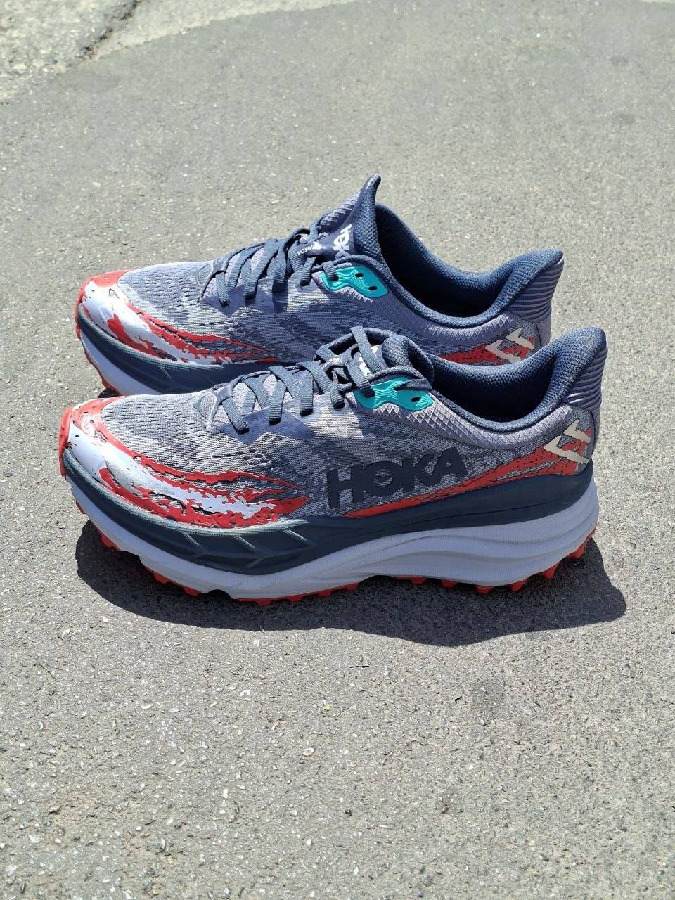 کتونی  مردانه تخصصی تریل رانینگ هوکا (HOKA) مدل Speedgoat اورجینال - زیره ضد لغزش سایز 44