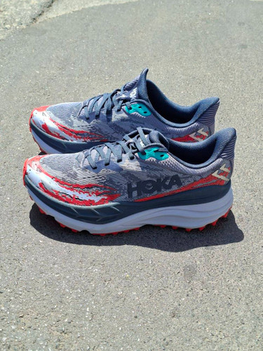 کتونی مردانه تخصصی تریل رانینگ هوکا (HOKA) مدل Speedgoat اورجینال - زیره ضد لغزش سایز 44