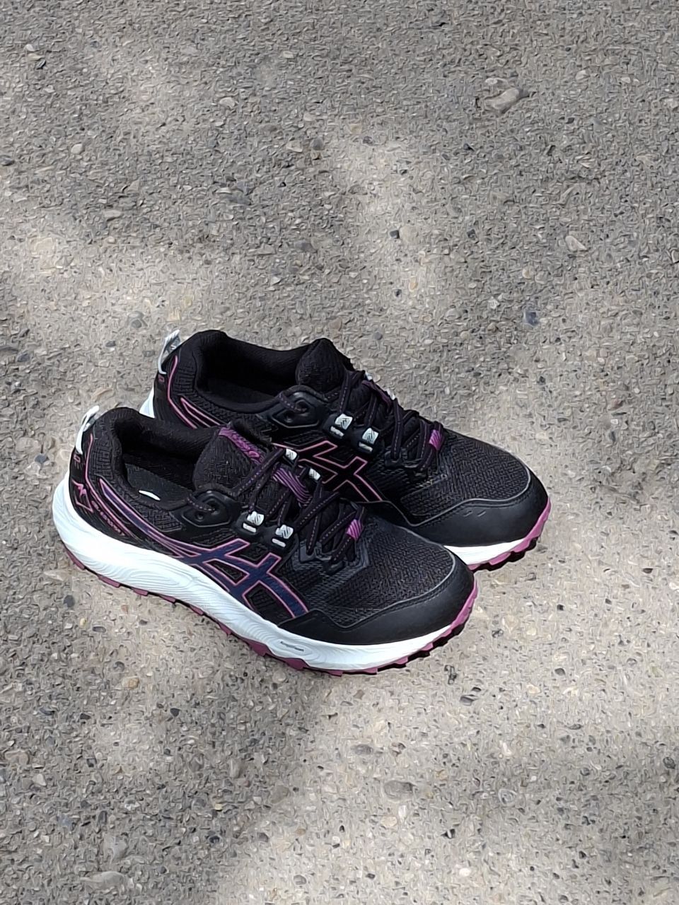 کتونی اورجینال اسیکس ژل ونچر 9 زنانه مشکی صورتی ASICS Gel-Venture 9