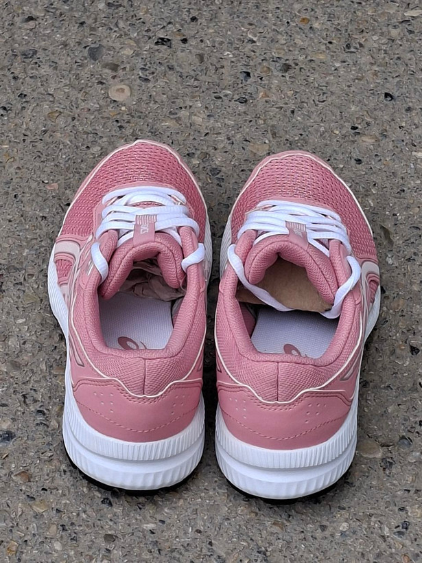 کتونی زنانه پیادهروی آسیکس (ASICS) مدل Jolt - رنگ صورتی پاستلی (اصل) سایز 36